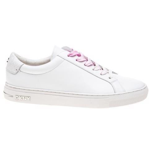 Cheap Womens White Dkny Court Lacing 