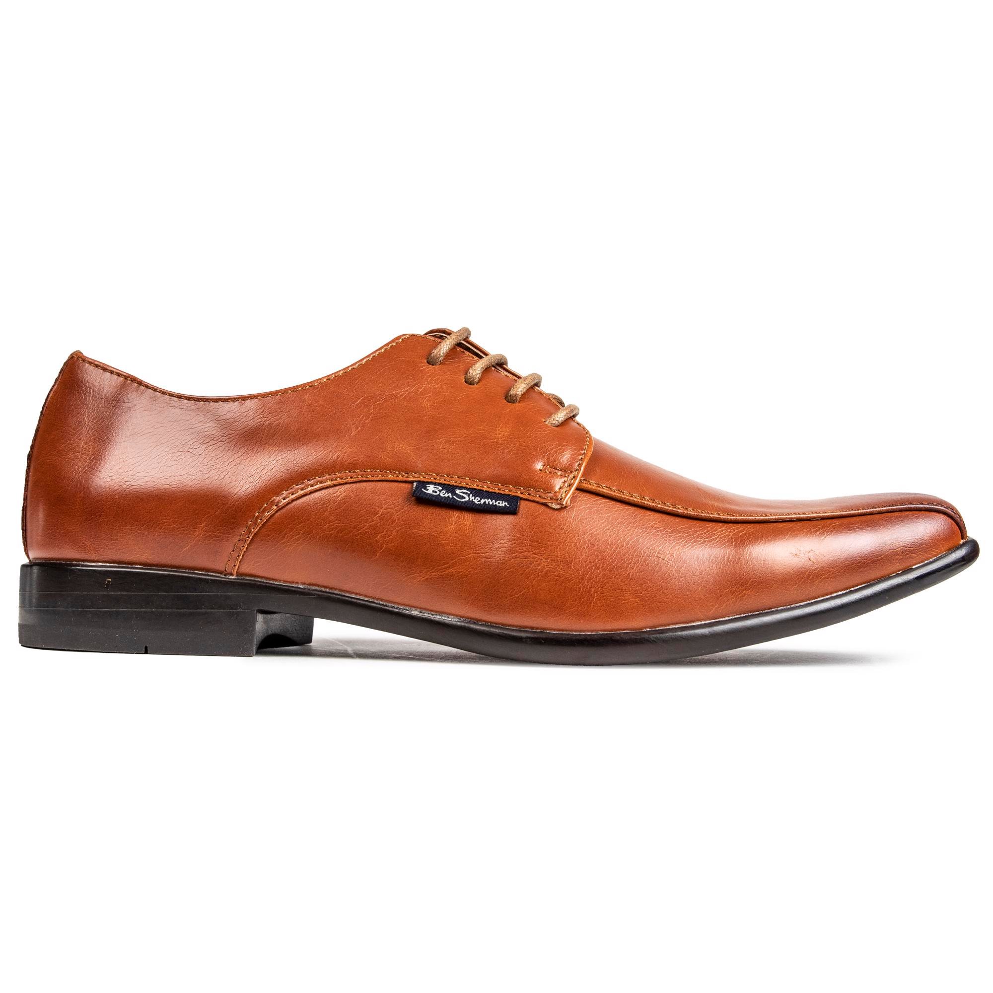 log zoom cover Cheap Mens Tan Ben Sherman Durham Lace Shoes | Soletrader Outlet