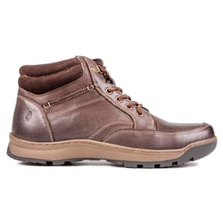 Cheap Mens Brown Hush Puppies Groover Boots | Soletrader Outlet